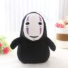 20cm Spirited Away Faceless Man No Face Plush Toy Doll Miyazaki Hayao No Face Ghost Plush 4 - Spirited Away Store