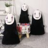 40 60cm Funny Spirited Away Faceless Man No Face Plush Toys No Face Ghost Kaonashi Stuffed - Spirited Away Store