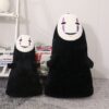 40 60cm Funny Spirited Away Faceless Man No Face Plush Toys No Face Ghost Kaonashi Stuffed 2 - Spirited Away Store