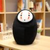 Creative Funny Spirited Away Movie Faceless Man No Face Plush Toy Ghost Kaonashi Stuffed U Shape 2 - Spirited Away Store