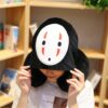 Creative Funny Spirited Away Movie Faceless Man No Face Plush Toy Ghost Kaonashi Stuffed U Shape 4 - Spirited Away Store