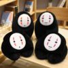 Creative Funny Spirited Away Movie Faceless Man No Face Plush Toy Ghost Kaonashi Stuffed U Shape 5 - Spirited Away Store