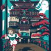 Japan Famous Cartoon Anime Spirited Away Character Quality Canvas Painting Posters Kids Room Living Wall Art 11 - Spirited Away Store