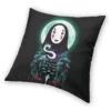 Lost Miyazaki Hayao Totoro Cushion Cover 45x45cm Home Decorative Sofa Cover Anime Spirited Away Throw Pillow 2 - Spirited Away Store