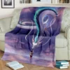 Spirited Away 3D Cartoon Anime HD Blanket Soft Throw Blanket for Home Bedroom Bed Sofa Picnic 12 - Spirited Away Store