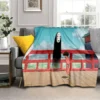 Spirited Away 3D Cartoon Anime HD Blanket Soft Throw Blanket for Home Bedroom Bed Sofa Picnic 18 - Spirited Away Store