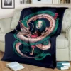 Spirited Away 3D Cartoon Anime HD Blanket Soft Throw Blanket for Home Bedroom Bed Sofa Picnic 22 - Spirited Away Store