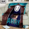 Spirited Away 3D Cartoon Anime HD Blanket Soft Throw Blanket for Home Bedroom Bed Sofa Picnic 5 - Spirited Away Store