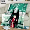 Spirited Away 3D Cartoon Anime HD Blanket Soft Throw Blanket for Home Bedroom Bed Sofa Picnic 6 - Spirited Away Store