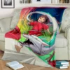 Spirited Away 3D Cartoon Anime HD Blanket Soft Throw Blanket for Home Bedroom Bed Sofa Picnic 7 - Spirited Away Store