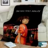 Spirited Away 3D Cartoon Anime HD Blanket Soft Throw Blanket for Home Bedroom Bed Sofa Picnic 8 - Spirited Away Store