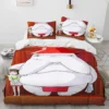 Spirited Away Cartoon Anime Comforter Bedding Set Duvet Cover Bed Set Quilt Cover Pillowcase King Queen 18 - Spirited Away Store