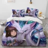 Spirited Away Cartoon Anime Comforter Bedding Set Duvet Cover Bed Set Quilt Cover Pillowcase King Queen 7 - Spirited Away Store