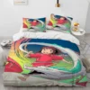 Spirited Away Cartoon Anime Comforter Bedding Set Duvet Cover Bed Set Quilt Cover Pillowcase King Queen 9 - Spirited Away Store