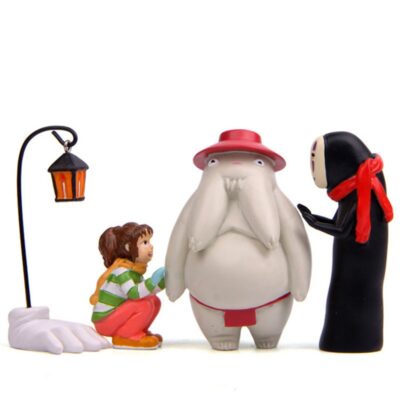 Studio Ghibli Anime Spirited Away No Face Man Chihiro Ogino Action Figures Ornaments Miyazaki Hayao Toys - Spirited Away Store