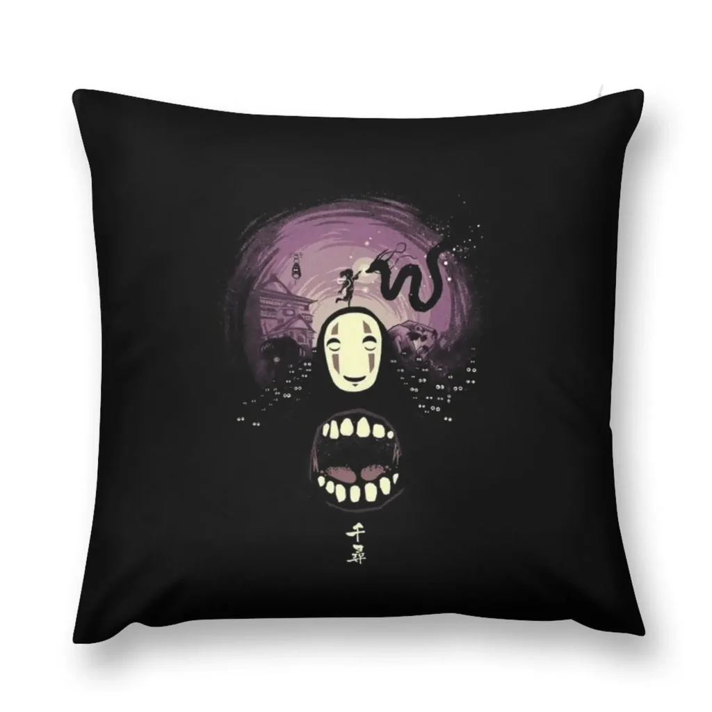 cute netflix anime spirited away Throw Pillow pillowcases for sofa cushions Christmas Pillow covers for pillows - Spirited Away Store