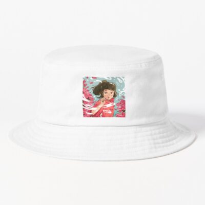 Chihiro Fanart Illustration Bucket Hat Official Spirited Away Merch