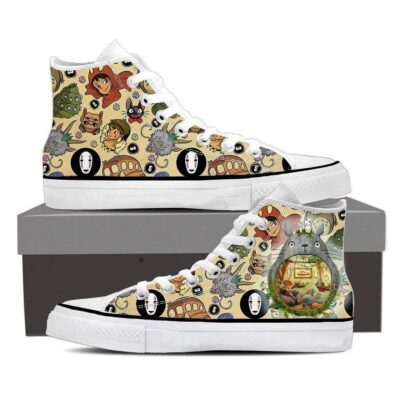 studio ghibli characters shoes canvas high top 1024x1024 1024x1024 1 - Spirited Away Store