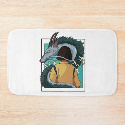 Spirited Away Dragon Haku Long Bath Mat Official Spirited Away Merch