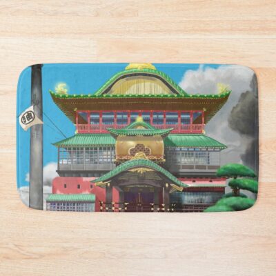 Bathhouse Spirited Away Digital Art Bath Mat Official Spirited Away Merch